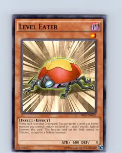 Yu-Gi-Oh TCG Level Eater SR01-EN020 Unlimited Regular Common Card NM - Image 1