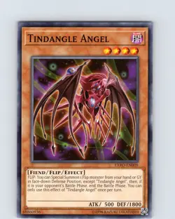 Yu-Gi-Oh TCG Tindangle Angel EXFO-EN009 Unlimited Regular Common Card NM - Image 1