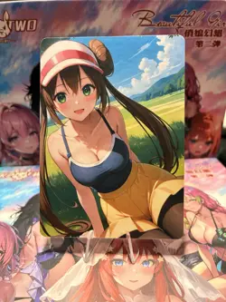Beautiful Waifu Card Goddess Story CCG Anime Waifu Double Sided - Image 1