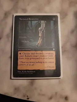MTG Tortured Existence - Magic the Gathering Stronghold LP - Image 1