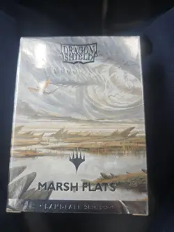 Dragon Shield 100 Matte Dual Art Card Sleeves Marsh Flats Landfall Series MTG - Image 5
