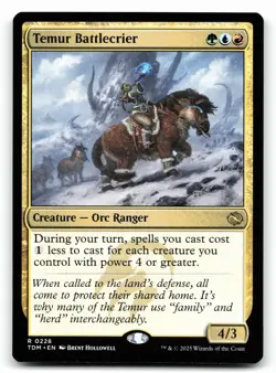 Temur Battlecrier #228 Tarkir: Dragonstorm - Image 1