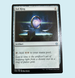 Sol Ring, Commander Anthology, NM Near Mint, Magic the Gathering MTG - Image 1