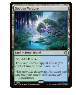 Sodden Verdure Teenage Mutant Ninja Turtles MTG - Image 1