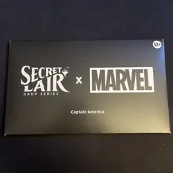 Magic the Gathering Secret Lair x Marvel Captain America Sealed Non-Foil Edition - Image 1