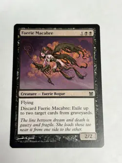 Faerie Macabre *Common* Magic MtG x1 Modern Masters NM - Image 2
