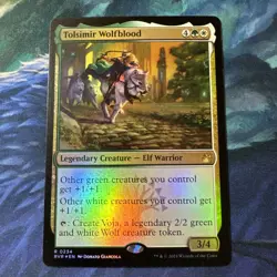 Tolsimir Wolfblood 0234 MTG RVR NM Foil - Image 1