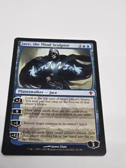 Jace, the Mind Sculptor 31/145 LP Worldwake 2010 WWK MTG Blue Planeswalker - Image 1
