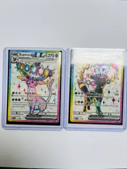 Pokemon TCG: Prismatic Evolutions. Umbreon & Espeon Ex Promo Cards 175 & 176 - Image 3