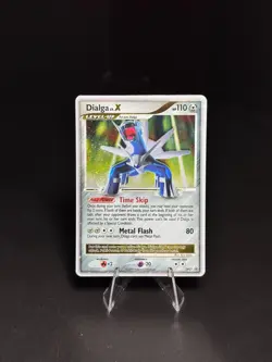 DIALGA LV.X LEVEL X RARE HOLO PROMO POKEMON CARD DP37 2009 - Image 1