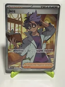Pokemon Jacq 236/198 SV01: Scarlet & Violet Base Set Ultra Rare NM Condition - Image 1