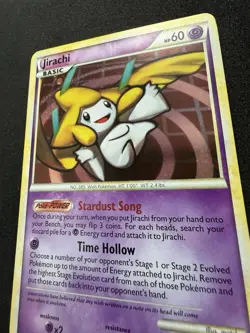 Pokemon TCG Jirachi #11 Call of Legends - Holo Rare 2011 - Mint Condition - Image 5