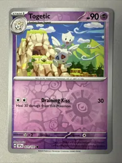 Pokemon TCG * SV Surging Sparks * 071/191 Togetic Common * REVERSE HOLO * NM - Image 1