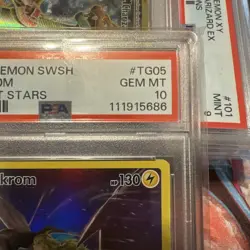PSA 10 Zekrom TG05/TG30 Swsh09: Brilliant Stars Trainer Gallery Holo Pokemon TCG - Image 2