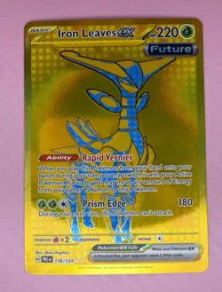 Pokemon TCG: Iron Leaves ex 176/131 Sv: Prismatic Evolutions [GREAT Condition] - Image 1