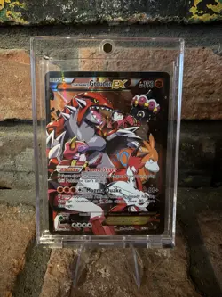 💎2016 Pokemon Team Magma's Groudon EX Double Crisis 15/34 Grade this Grail 📈 - Image 1