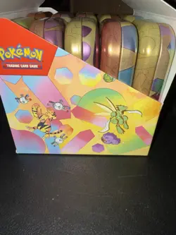 Pokemon TCG 151 Mini Tin Display 10 Sealed Mini Tins (20 Packs) New - Image 1