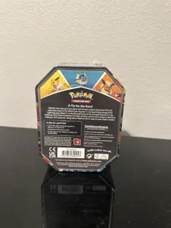 Pokemon TCG Eevee Evolutions Tin 2021 [ Flareon V Edition ] [Evolving Skies] - Image 2