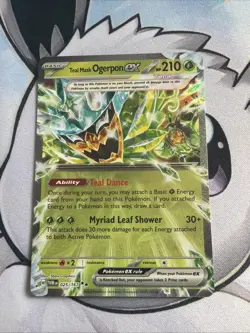 Pokemon TCG: Teal Mask Ogerpon EX 025/167 Twilight Masquerade - Image 1