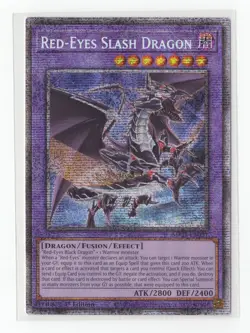 Yugioh Red-Eyes Slash Dragon MP25-EN031 Starlight Rare 1st Ed Nm - Image 1