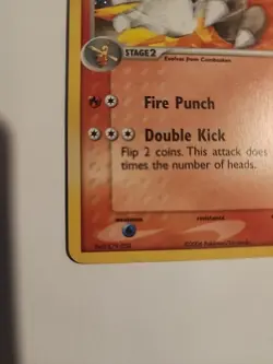 Blaziken 1/17 Holo Rare Pokemon TCG POP Series 1 Card NM Near Mint - Image 4