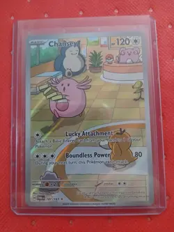 Pokemon Chansey 187/167 Sv06 Twilight Masquerade Holo Illustration Rare Card - Image 1