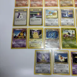 Pokemon TCG Base Set & Base Set 2 Card Lot Of 27 All LP-MP - Image 4