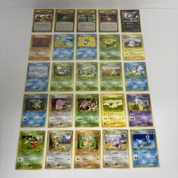Pokemon TCG Japanese Neo Genesis Card Lot Of 25 All NM-LP - Image 1