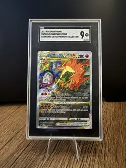 Charizard VSTAR SWSH262: Sword & Shield Promo Cards SGC 9 - Image 1