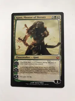 Ajani Mentor of Heroes MTG Magic the Gathering Card NM Near Mint JOU - Image 1
