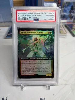 Rydia, Summoner of Mist Extended Art FOIL FINAL FANTASY #504 PSA 10 (POP 1) - Image 1