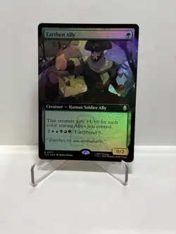 Earthen Ally (Extended Art) 0377 Avatar: The Last Airbender TLA - MTG NM Foil - Image 1