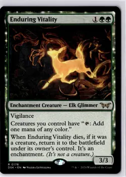 Enduring Vitality Duskmourn: House of Horror Regular NM R 0176 - Image 1