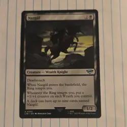 Nazgul Universes Beyond LOTR Regular Uncommon Creature Black Wizards English - Image 1