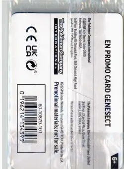 Genesect (Cosmos Holo) (Best Buy Exclusive) 008/094 Sealed Promo Card - Image 2