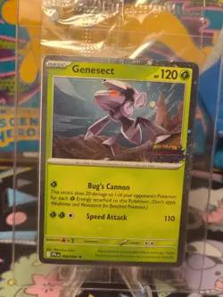 Pokemon Genesect Promo Holo 120 HP Card 008/094 Phantasmal Flames English - Image 1