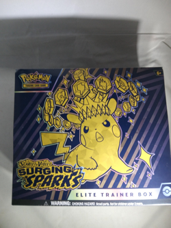 POKEMON TCG SCARLET VIOLET SURGING SPARKS ETB ELITE TRAINER BOX FACTORY SEALED - Image 1