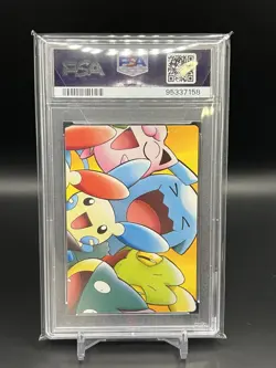 2005 Pokemon Zukan Adventure Card #079 Pikachu Forest PSA 10 - Image 2