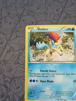 Pokemon: Keldeo #BW60 Holo Ultra Rare Black & White Black Star Promo - MP - H45 - Image 4