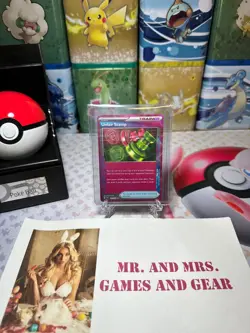 Pokemon Twlight Masquerade Unfair Stamp ACE SPEC 165/167 English Pre Release Par - Image 1
