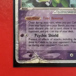 Celebi ex - 17/17 - 2005 POP Series 2 Ultra Rare Pokemon Card - HP - Image 5