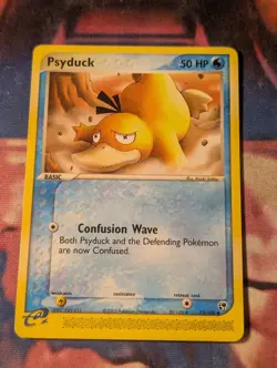 Psyduck 73/100 Sandstorm LP common Pokemon - Image 1