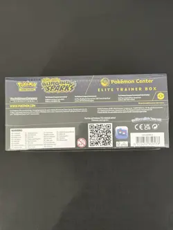 Pokemon TCG Surging Sparks Pokemon Center Elite Trainer Box ETB Factory Sealed - Image 5