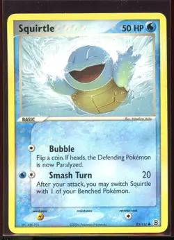 Squirtle Non-Holo Common Pl 83/112 EX FireRed & LeafGreen Nirvana Pokemon - Image 3
