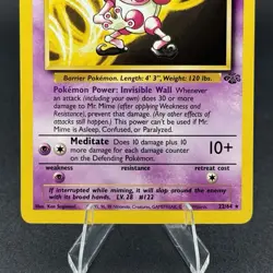 Pokemon TCG Mr. Mime Jungle 22/64 Rare Unlimited DMG - Image 3