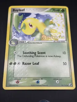 Pokemon Bayleef 35/115 Unseen Forces Prerelease Stamped Promo - Image 3