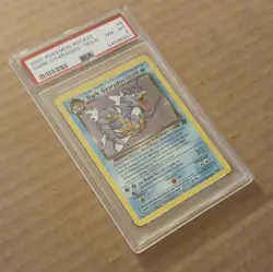 Pokemon Dark Gyarados 8/82 PSA 8 Holo Team Rocket 2000 - Image 5