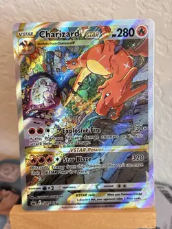 Pokemon TCG Charizard VSTAR SWSH262 Sword & Shield Promo Card Holo NM Condition - Image 1