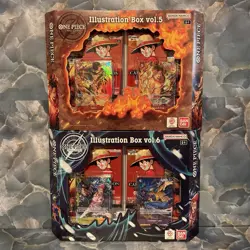 One Piece Illustration Boxes Vol 5 and Vol 6 Set Of 2 Sealed PRB-02 OP-13 - Image 1