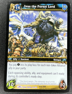 World of Warcraft TCG Ivus the Forest Lord - Through the Dark Portal 169/319 - Image 1